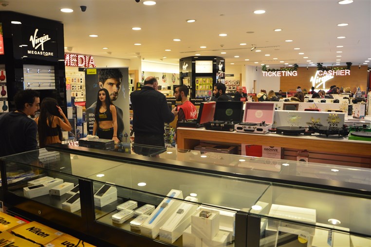 Reopening of Virgin Megastore ABC Achrafieh branch